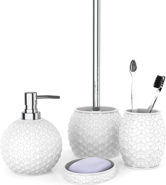 Изображение товара Набор аксессуаров для ванной и туалета FORA Brilliant (4 предмета)