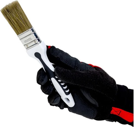 Изображение товара Кисть малярная Decor Black White для лака / 830-035 (35х15мм)