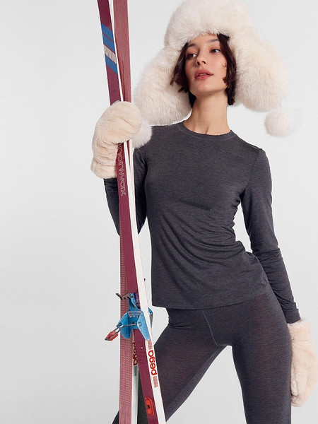 Изображение товара Комплект термобелья Mark Formelle 692432 (р.164/170-100-106, меланж темно-серый 4348-F)