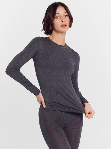 Изображение товара Комплект термобелья Mark Formelle 692432 (р.164/170-104-110, меланж темно-серый 4348-F)