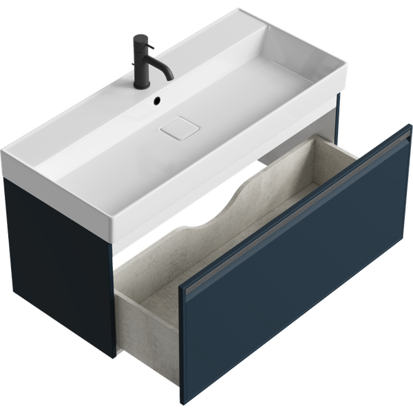 Изображение товара Тумба с умывальником Aqwella Pure / PUR0110GRM