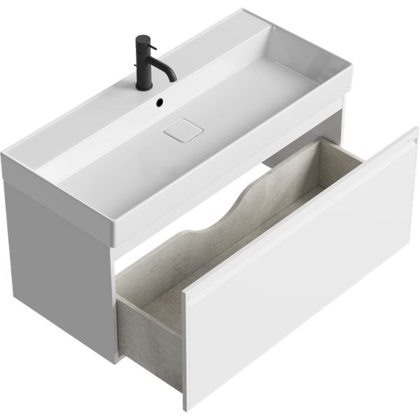Изображение товара Тумба с умывальником Aqwella Pure / PUR0110WM