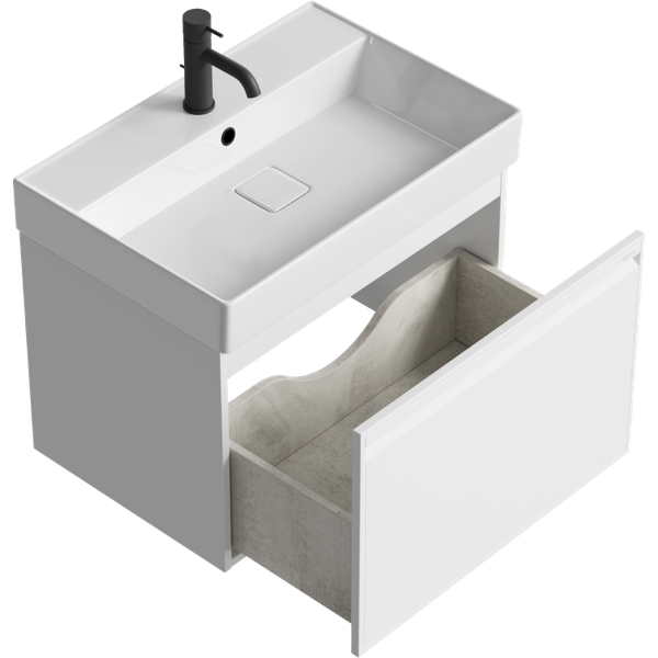 Изображение товара Тумба с умывальником Aqwella Pure / PUR0165WM