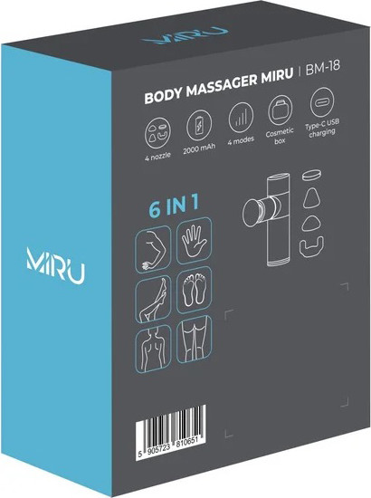 Изображение товара Массажный пистолет Miru BM-18