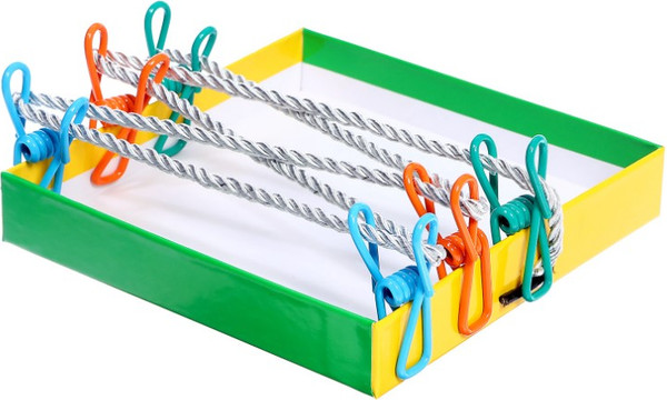 Изображение товара Развивающий игровой набор Zabiaka IQ Цветные прищепки / 10702937