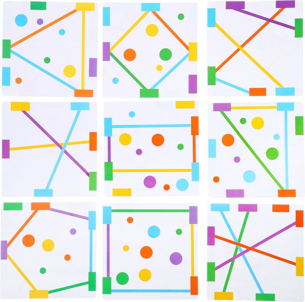 Изображение товара Развивающий игровой набор Zabiaka IQ Цветные прищепки / 10702937