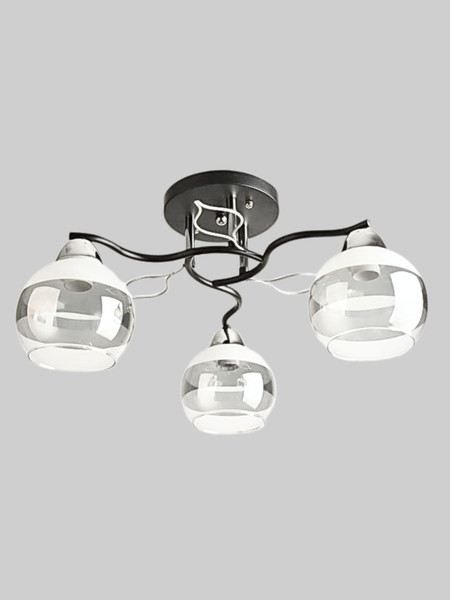 Изображение товара Люстра Aitin-Pro НПБ 02-3x60-101 / 8293/3 (черный/хром)