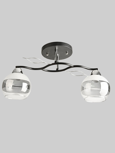 Изображение товара Потолочный светильник Aitin-Pro НПБ 02-2x60-101 / 8293/2 (черный/хром)