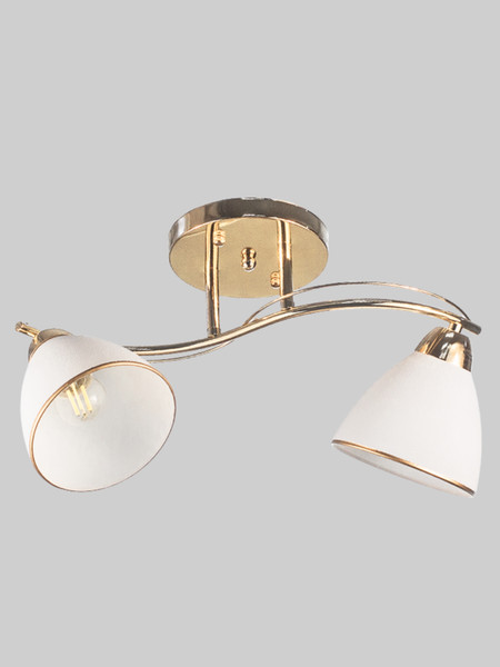 Изображение товара Потолочный светильник Aitin-Pro НПБ 02-2x60-101 / 8206/2 (золото)