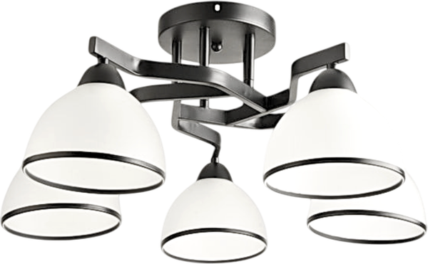 Изображение товара Люстра Aitin-Pro НПБ 02-5x60-101 / 8205/5 (черный)