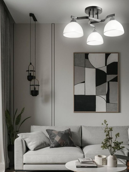 Изображение товара Люстра Aitin-Pro НПБ 02-3x60-101 / 8205/3 (черный)