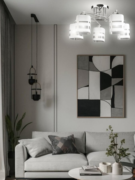 Изображение товара Люстра Aitin-Pro НПБ 02-5x60-101 / 8195/5A (хром)