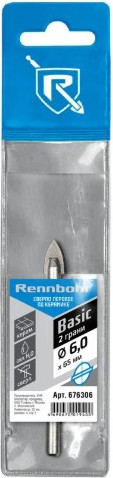 Изображение товара Сверло Rennbohr 6.0мм ЦХ Basic / 676306