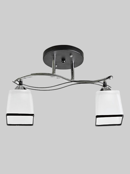 Изображение товара Потолочный светильник Aitin-Pro НПБ 02-2x60-101 / 7542/2 (черный/хром)