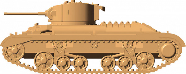 Изображение товара Сборная модель Звезда Британский пехотный танк Валентайн II / 6280