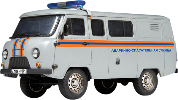 Изображение товара Сборная модель Звезда УАЗ-3909 Буханка Аварийно-спасательная служба / 43002