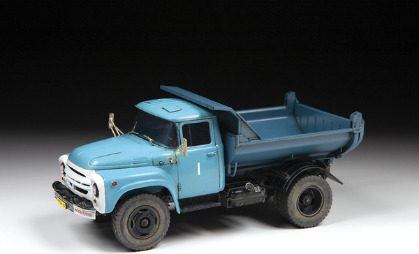 Изображение товара Сборная модель Звезда Самосвал ЗиЛ 130 с кузовом ММЗ (1974-1977) / 43004