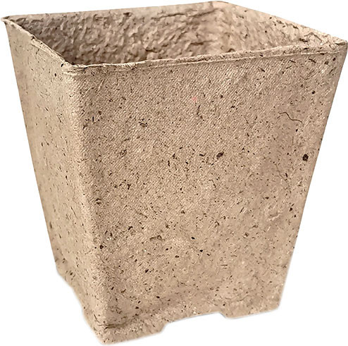 Изображение товара Набор горшков для рассады ГазонCity Квадратный с улучшенным дном с улучшенным дном 95x95x100мм (20шт)