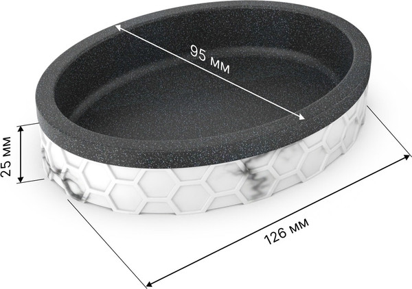 Изображение товара Набор аксессуаров для ванной FORA Magnetic (3 предмета)