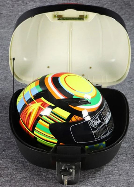 Изображение товара Кофр для мотоцикла AVM 818 (металлик)