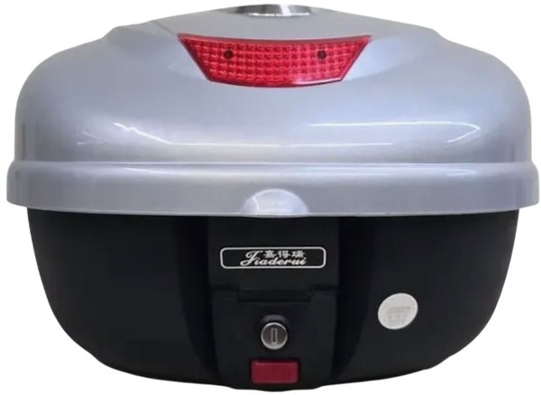 Изображение товара Кофр для мотоцикла AVM 818 (металлик)