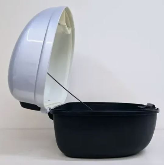 Изображение товара Кофр для мотоцикла AVM 818 (металлик)