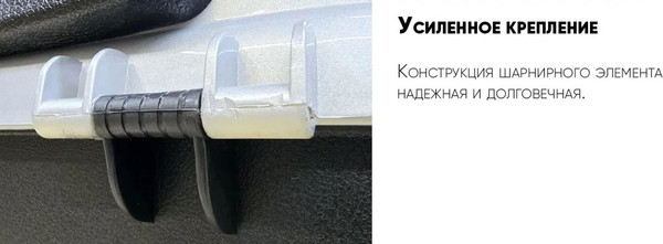 Изображение товара Кофр для мотоцикла AVM 818 (металлик)