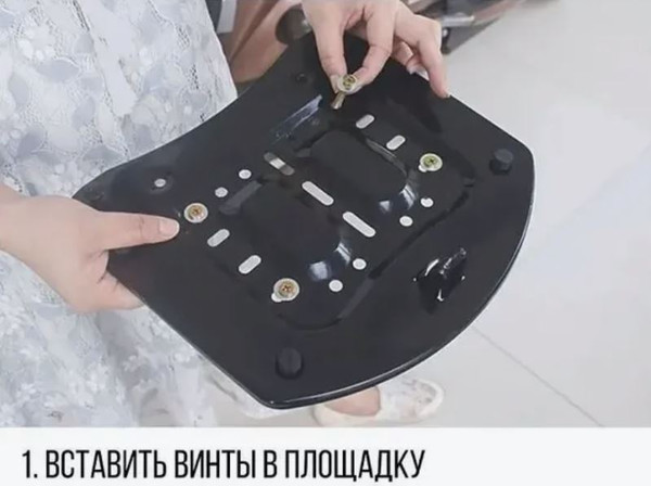 Изображение товара Кофр для мотоцикла AVM 818 (металлик)