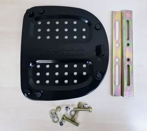 Изображение товара Кофр для мотоцикла AVM 818 (металлик)