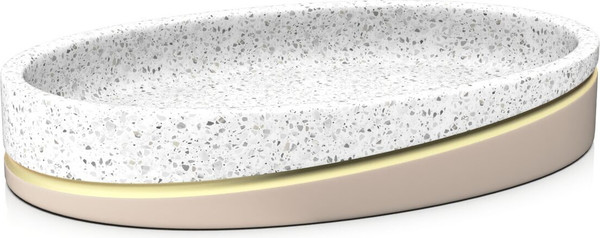 Изображение товара Набор аксессуаров для ванной FORA Terrazzо (3 предмета)