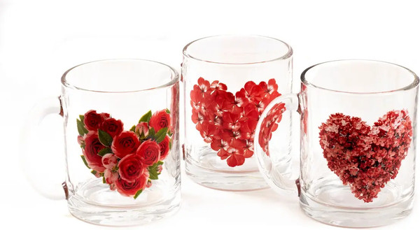 Изображение товара Кружка ОСЗ Чайная. Цветочное сердце / 04с1208ДЗ