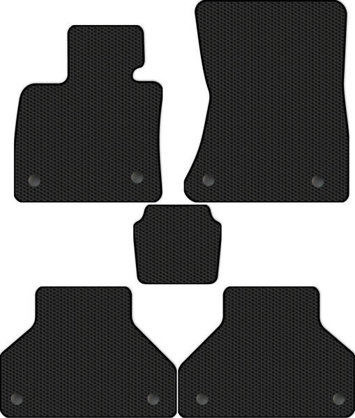 Изображение товара Комплект ковриков для авто Alicosta 0220_1 для BMW X5 II SUV/E70 2006-2013 (EVA соты, черный)