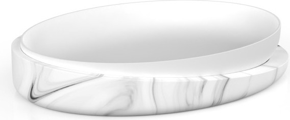 Изображение товара Набор аксессуаров для ванной FORA Marble Light (3 предмета)