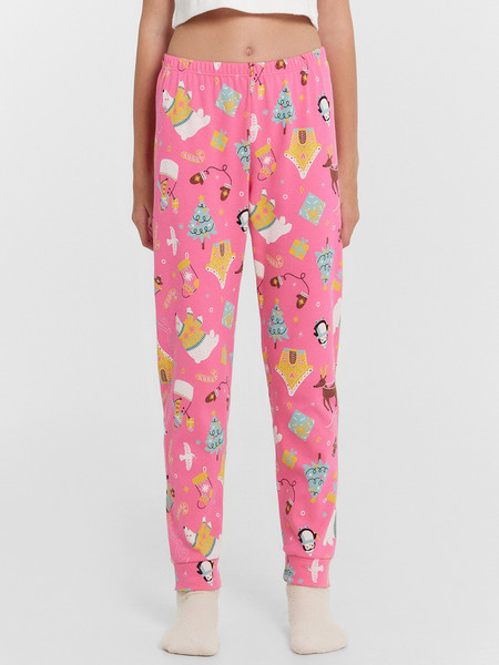 Изображение товара Пижама детская Mark Formelle 567743 (р.122-60, персонажи на розовом)