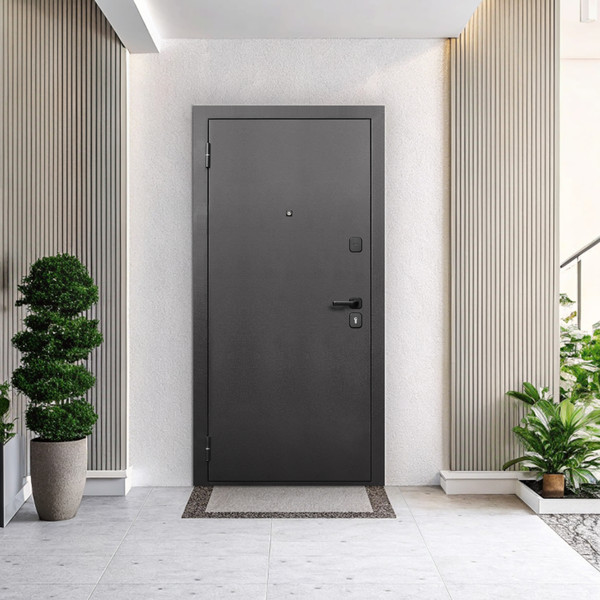 Изображение товара Входная дверь Guard 86x205x7 левая (серебристый/белый матовый)