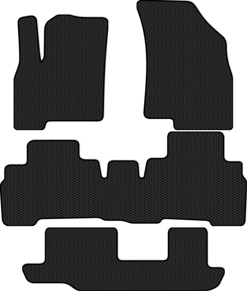 Изображение товара Комплект ковриков для авто Alicosta 2208_1 для Chery Tiggo 8 Pro E+ I SUV/гибрид 2023 (EVA соты, черный)