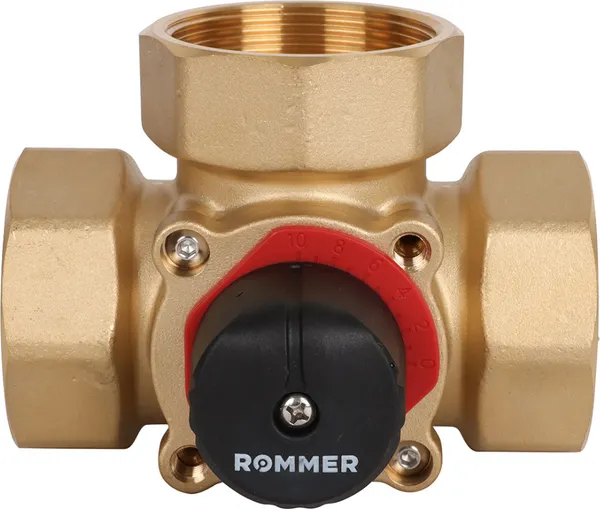 Изображение товара Клапан трехходовой Rommer RVM-0003-040050