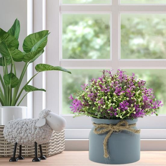 Изображение товара Искусственное растение Merry Bear Home Decor EGB5524009 (19см, фуксия)