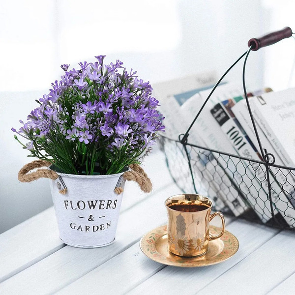 Изображение товара Искусственное растение Merry Bear Home Decor EGB3124020 (24см, фиолетовый)