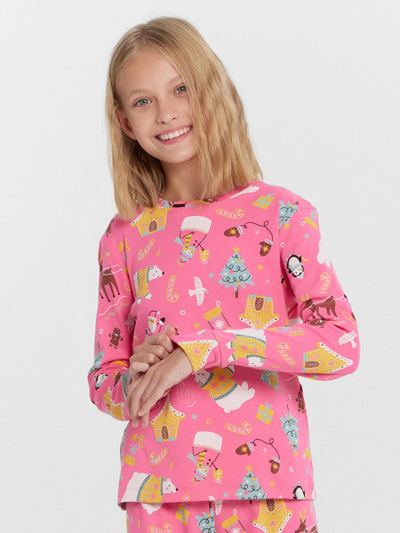Изображение товара Пижама детская Mark Formelle 567743 (р.134-68, персонажи на розовом)