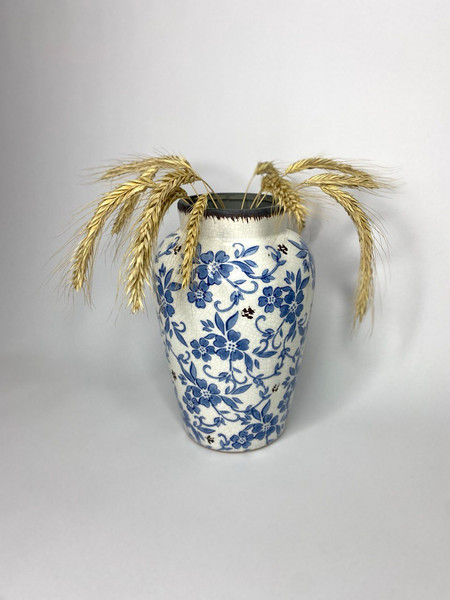 Изображение товара Ваза Merry Bear Home Decor Гжель / 50006378