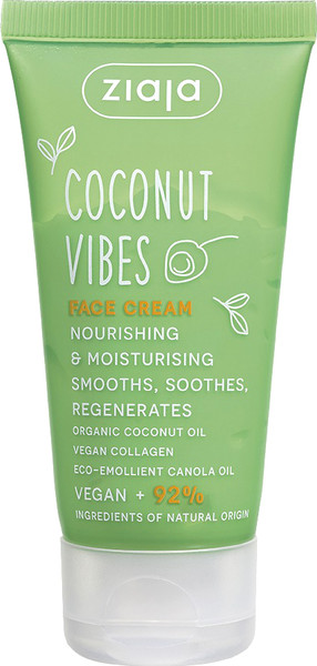 Изображение товара Крем для лица Ziaja Coconut Vibes (50мл)