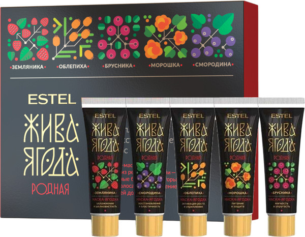 Изображение товара Маска для волос Estel Жива Ягода родная (5x30мл)