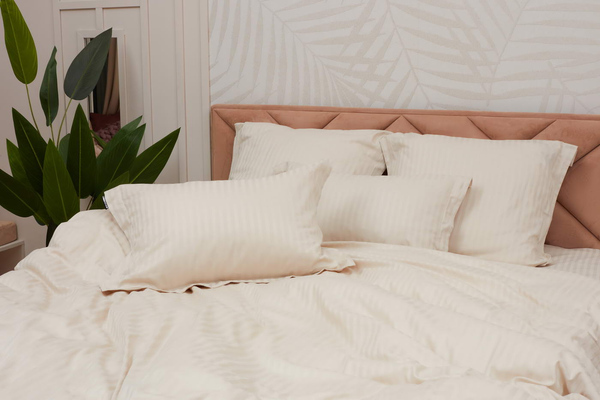 Изображение товара Комплект постельного белья Sofi de Marko Моне 1.6 / 1.6-СС-М-03 (крем)