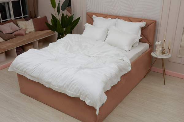 Изображение товара Комплект постельного белья Sofi de Marko Моне 1.6 / 1.6-СС-М-02 (молоко)