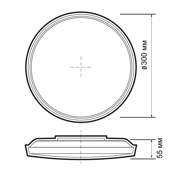 Изображение товара Потолочный светильник JAZZway PPB OPAL 36W 4000K WH IP20 / 5060845