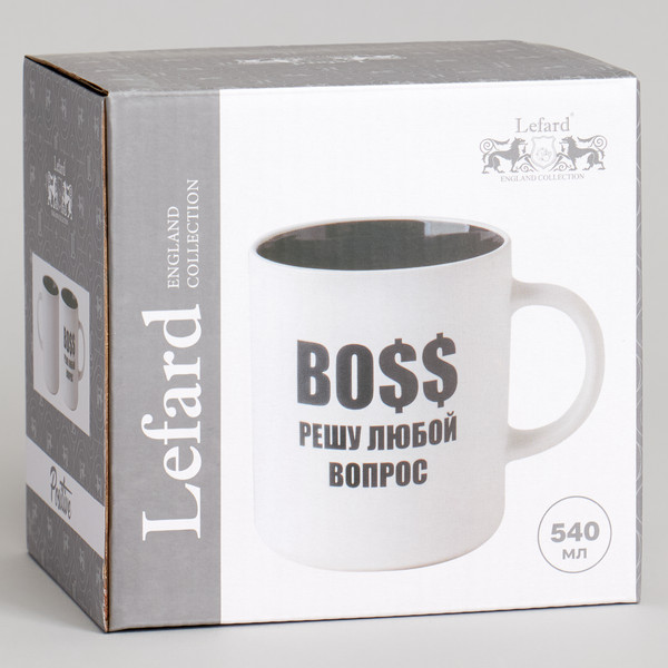 Изображение товара Кружка Lefard Boss решу любой вопрос 260-1028