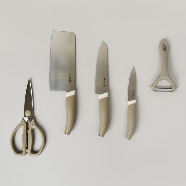 Изображение товара Набор кухонных приборов Agness 671-030 (серый)