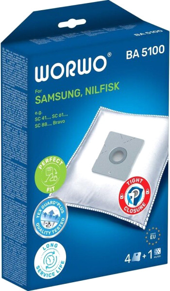 Изображение товара Комплект пылесборников для пылесоса Worwo Samsung / BA5100