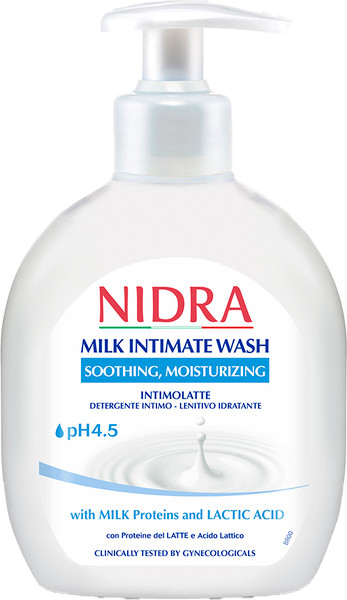 Изображение товара Гель для интимной гигиены Nidra Увлажняющий с молочными протеинами (300мл)